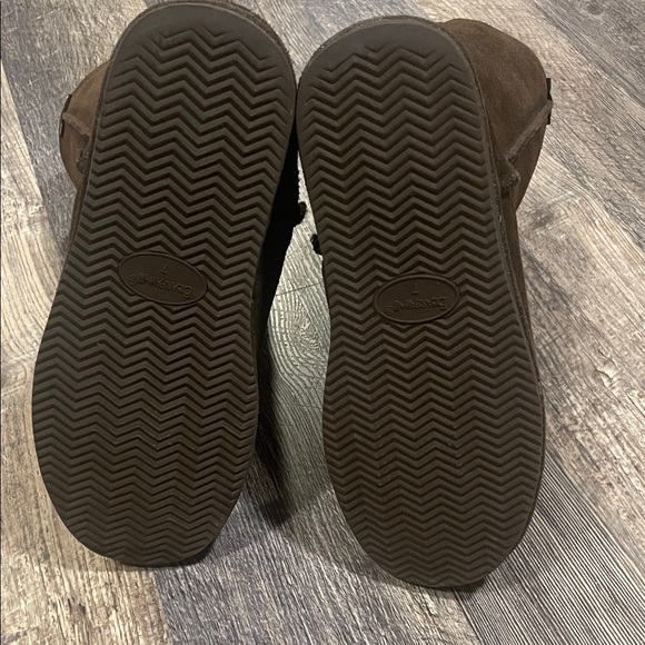 BearPaw Women’s Dark Brown Suede Boots - Picture 6 of 6